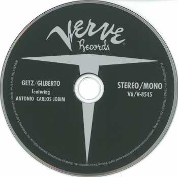 CD João Gilberto: Getz / Gilberto DLX