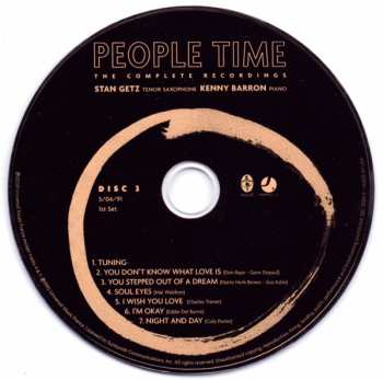 7CD/Box Set Stan Getz: People Time (The Complete Recordings)