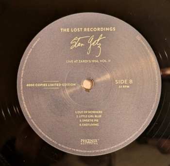2LP Stan Getz Quartet: Live at Zardi's 1956 vol. II NUM | LTD