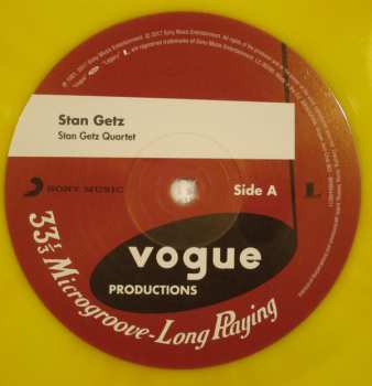 LP Stan Getz Quartet: The Stan Getz Quartet CLR