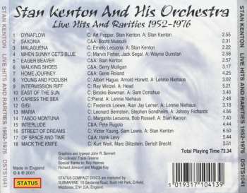CD Stan Kenton And His Orchestra: Live Hits And Rarities