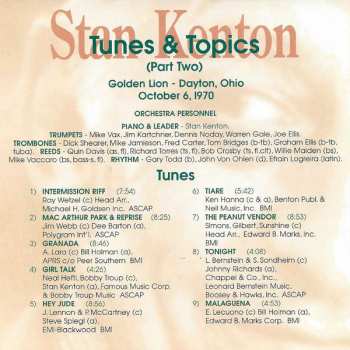 2CD Stan Kenton: Tunes & Topics Part Two