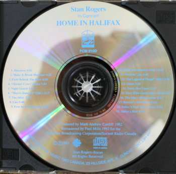 CD Stan Rogers: Home In Halifax