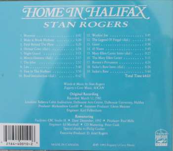 CD Stan Rogers: Home In Halifax