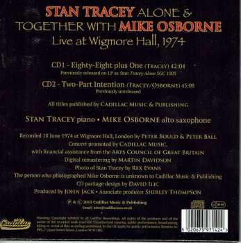 2CD Mike Osborne: Live At Wigmore Hall, 1974