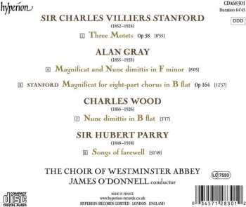 CD The Choir Of Westminster Abbey: Songs Of Farewell & Works By Stanford, Gray & Wood