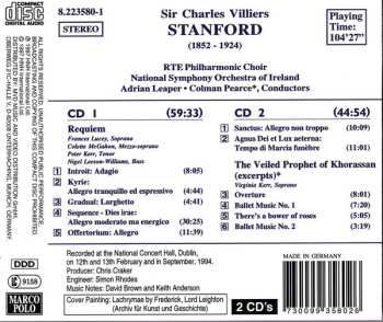 2CD Charles Villiers Stanford: Stanford: Requiem