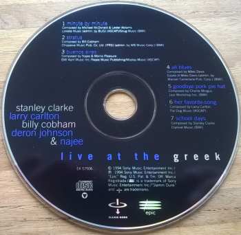 CD Billy Cobham: Live At The Greek