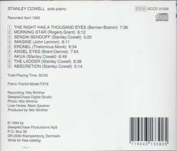 CD Stanley Cowell: Angel Eyes