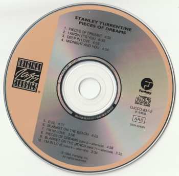 CD Stanley Turrentine: Pieces Of Dreams