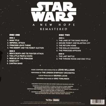 2LP The London Symphony Orchestra: Star Wars: A New Hope (Original Motion Picture Soundtrack) (Remastered)