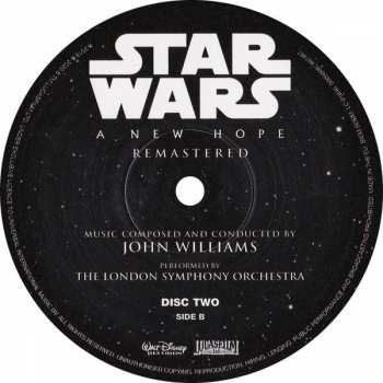 2LP The London Symphony Orchestra: Star Wars: A New Hope (Original Motion Picture Soundtrack) (Remastered)