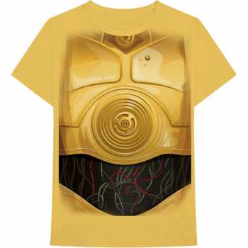 Merch Star Wars: Tričko C-3po Chest 