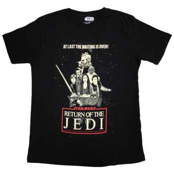 Merch Star Wars: Star Wars Unisex T-shirt: Return Of The Jedi Waiting Is Over (small) S