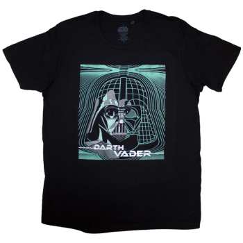 Merch Star Wars: Star Wars Unisex T-shirt: Vader Grid Mask (medium) M