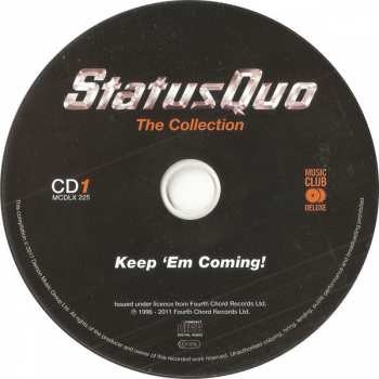 2CD Status Quo: Keep 'Em Coming - The Collection DLX