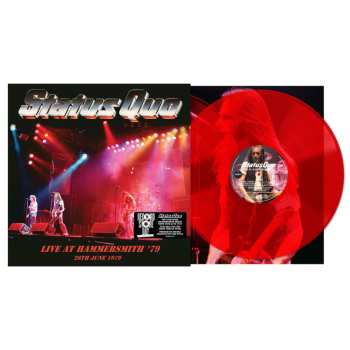 LP Status Quo: Live In Hammersmith 1979 (red Vinyl)