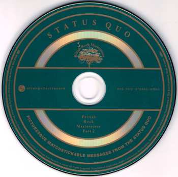 CD Status Quo: Picturesque Matchstickable Messages From The Status Quo LTD | PIC