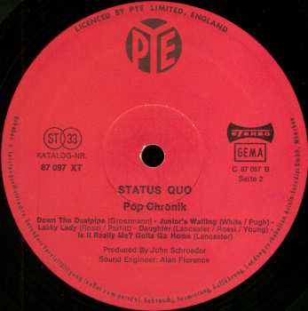 2LP Status Quo: Pop Chronik