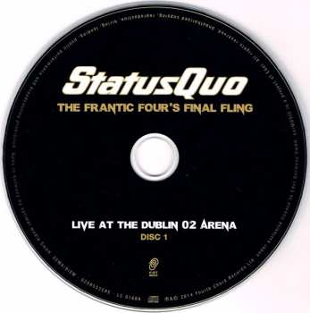 2CD Status Quo: The Frantic Four's Final Fling - Live At The Dublin O2 Arena