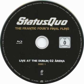 CD/Blu-ray Status Quo: The Frantic Four's Final Fling - Live At The Dublin O2 Arena