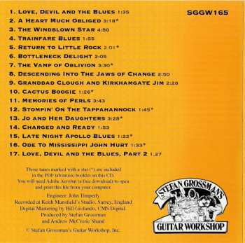 CD Stefan Grossman: Love, Devils And The Blues