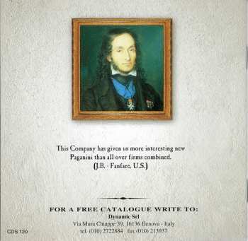 CD Niccolò Paganini: Paganini - In Cuor Più Non Mi Sento And Other Works