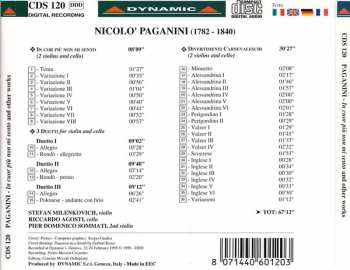 CD Niccolò Paganini: Paganini - In Cuor Più Non Mi Sento And Other Works