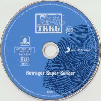CD Stefan Wolf: TKKG 223 - Betrüger Super Sauber