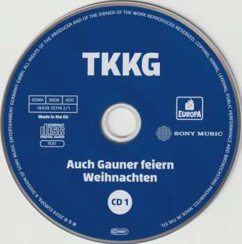 2CD Stefan Wolf: TKKG Adventskalender - Auch Gauner Feiern Weihnachten
