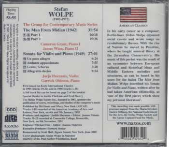 CD Garrick Ohlsson: The Man From Midian • Sonata For Violin And Piano