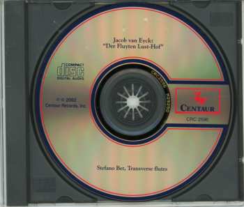 CD Stefano Bet: Jacob Van Eyck: Der Fluyten Lust-Hof