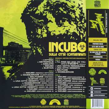 2LP Stelvio Cipriani: Nightmare City (Incubo Sulla Città Contaminata) CLR