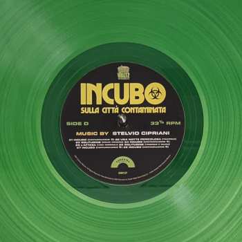 2LP Stelvio Cipriani: Nightmare City (Incubo Sulla Città Contaminata) CLR