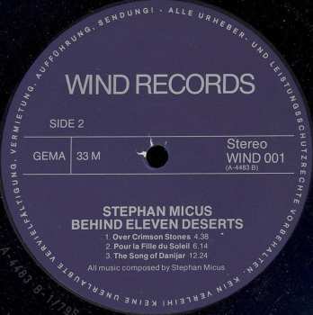 LP Stephan Micus: Behind Eleven Deserts