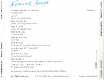 CD Stephan Micus: Nomad Songs