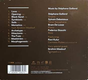 CD Stéphane Galland: Stéphane Galland & (The Mystery Of) Kem
