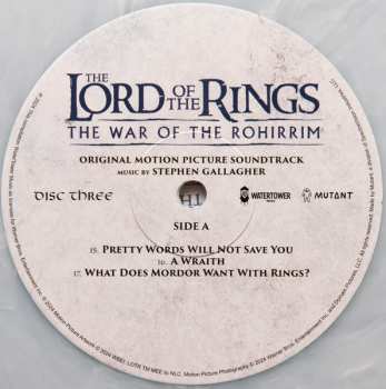 4LP Stephen Gallagher: The Lord Of The Rings: The War Of The Rohirrim (Original Motion Picture Soundtrack) CLR