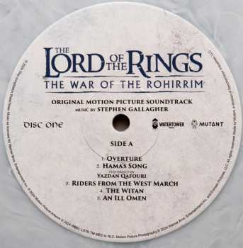 4LP Stephen Gallagher: The Lord Of The Rings: The War Of The Rohirrim (Original Motion Picture Soundtrack) CLR