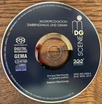 SACD Stephen Marchionda: Enrique Granados La Guitarra Poetica