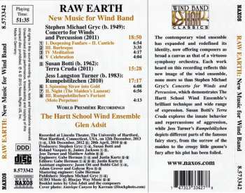 CD Stephen Michael Gryc: Raw Earth: New Music For Wind Band