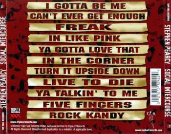 CD Stephen Pearcy: Social Intercourse