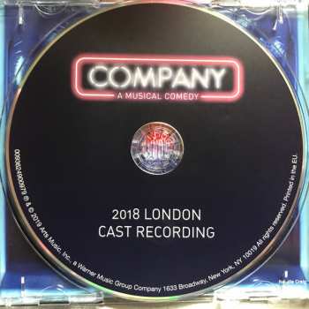 CD Stephen Sondheim: Company (2018 London Cast Recording)