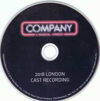 CD Stephen Sondheim: Company (2018 London Cast Recording)