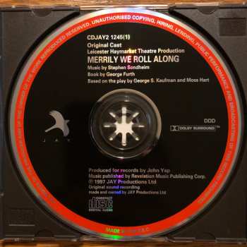 2CD Stephen Sondheim: Merrily We Roll Along