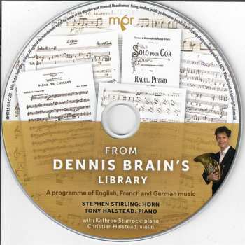 CD Anthony Halstead: From Dennis Brain's Library - A Programme Of English, French And Geman Music