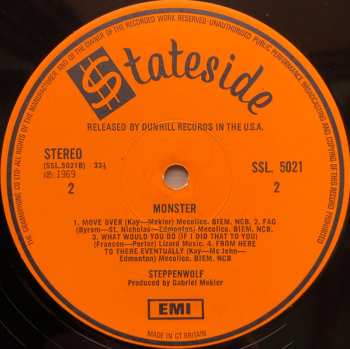LP Steppenwolf: Monster