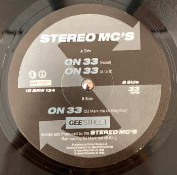 Album Stereo MC's: On 33