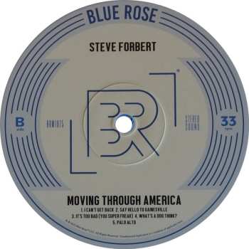 LP Steve Forbert: Moving Through America CLR