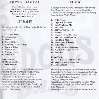 2CD Steve Gibbons Band: Any Road Up / Rollin' On
